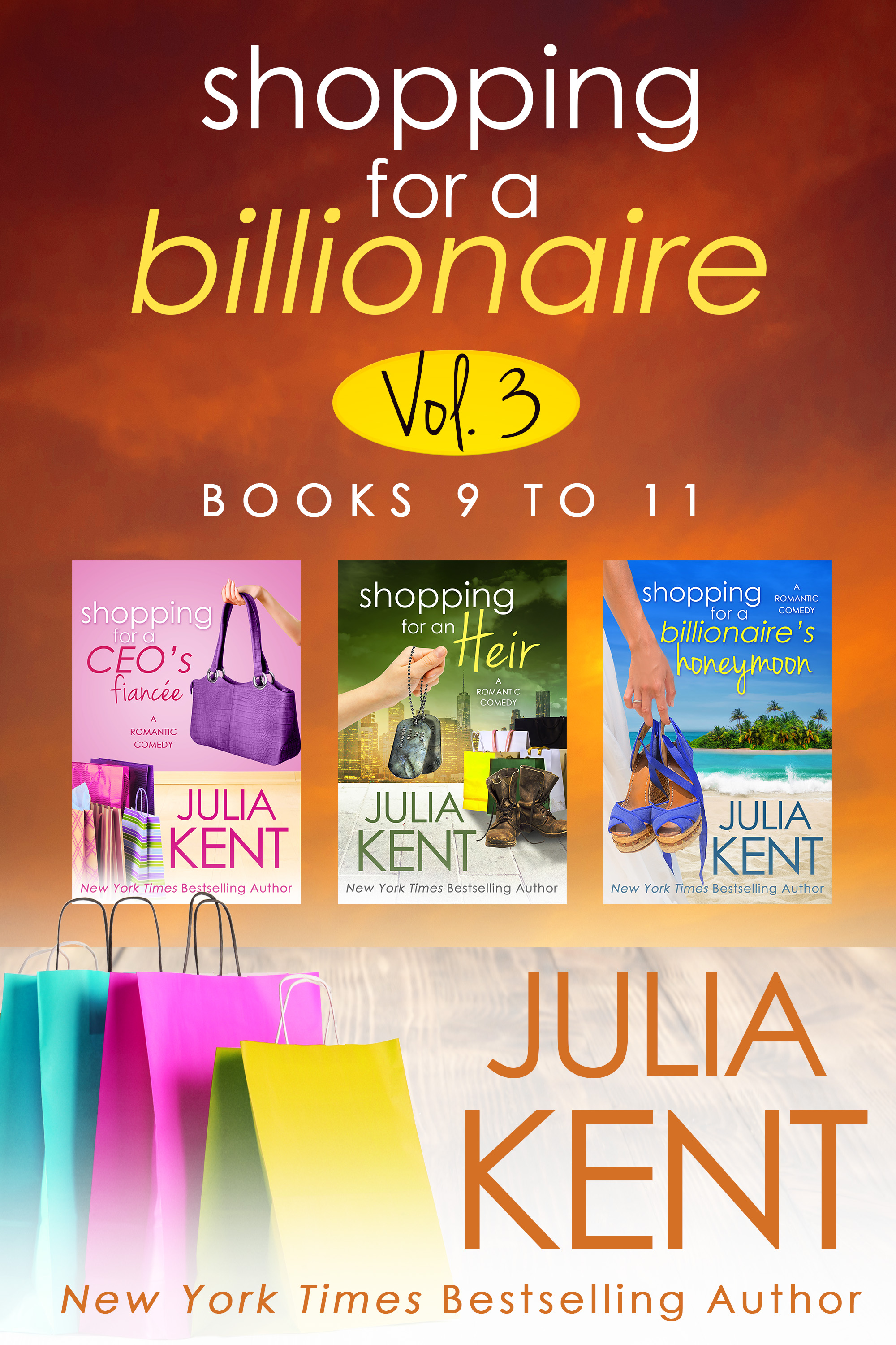 Cover: Shopping for a Billionaire Vol 3 (Books 9-11)