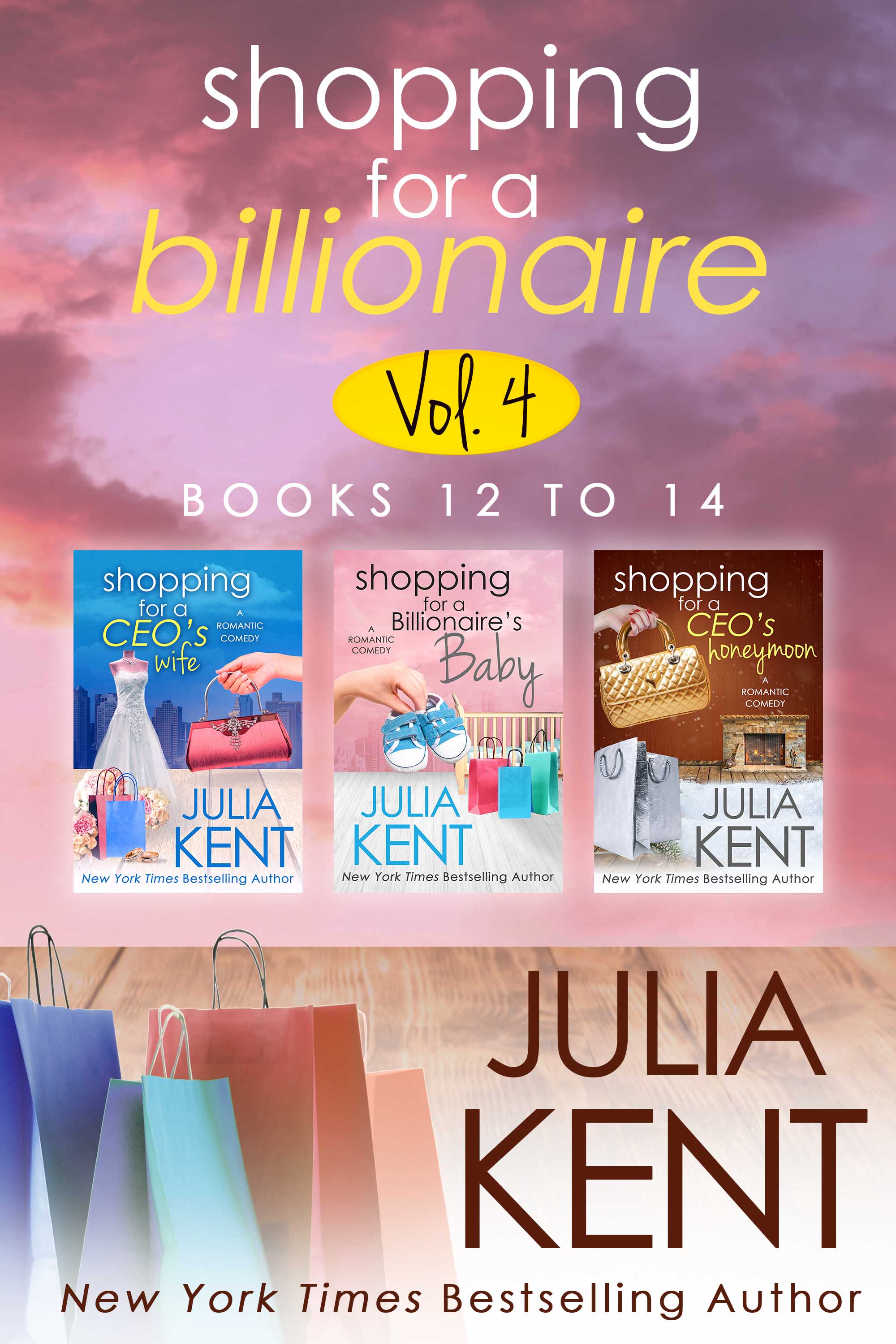 Cover: Shopping for a Billionaire Vol 4 (Books 12-14)