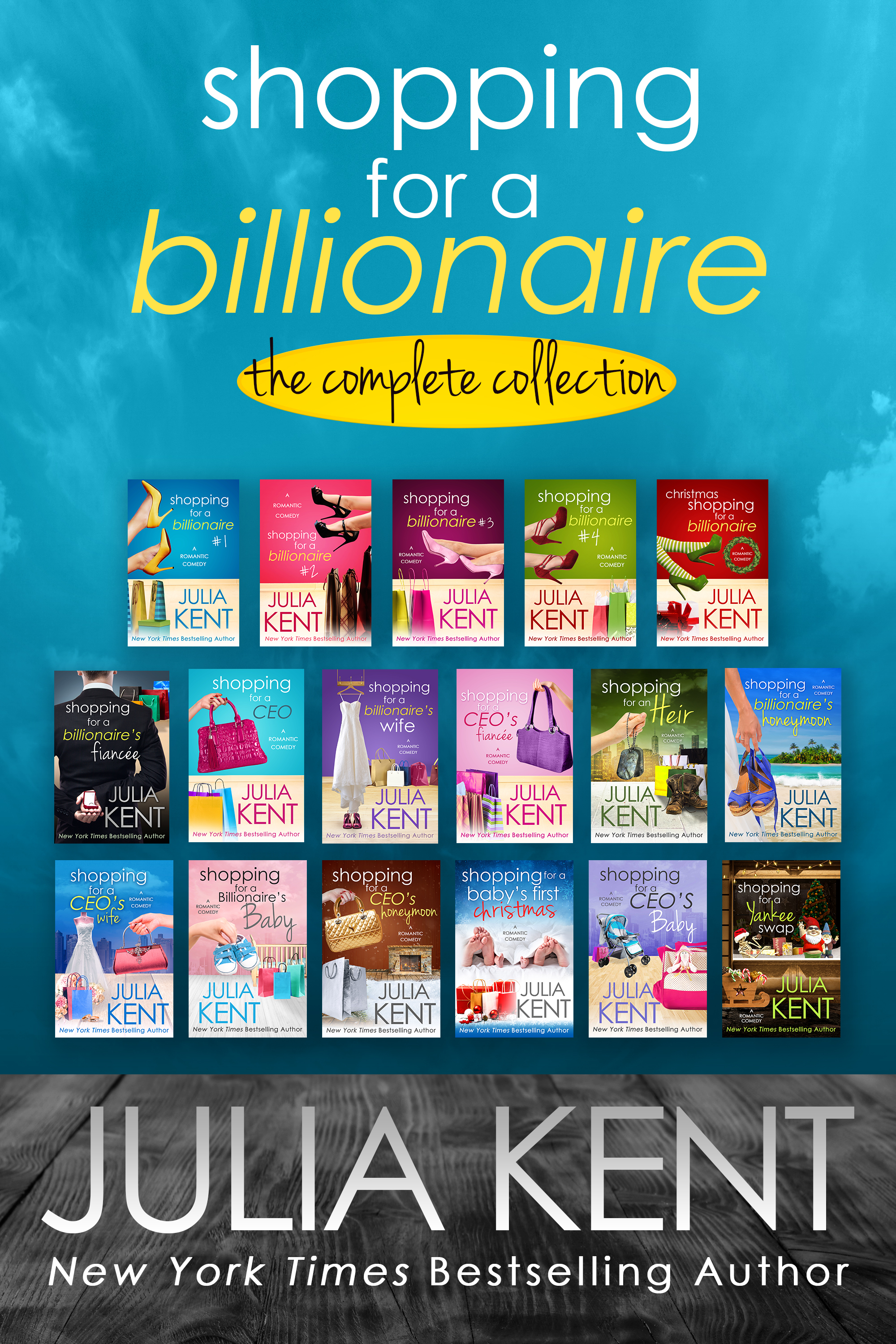 Cover: Shopping for a Billionaire: The Complete Collection